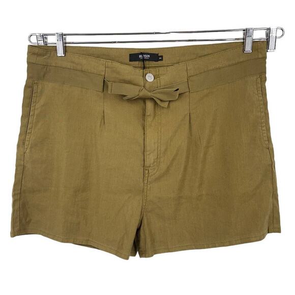 Hudson shorts Paper bag green size 34 - Picture 2 of 4